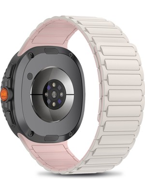 Samsung Galaxy Watch 8 40MM / 44MM / 46MM Classic Uyumlu Silikon Kordon Strap Kayış