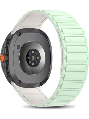 Samsung Galaxy Watch 8 40MM / 44MM / 46MM Classic Uyumlu Silikon Kordon Strap Kayış