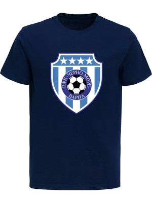 Pfk Çerno More Пфк Черно Море Baskılı Pamuklu T-Shirt