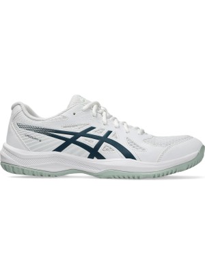 Asics Upcourt 6 Erkek White/Dark Neptune Voleybol Ayakkabısı 1071A104-104