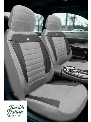 Proton Persona 2008–2015 Bakü Natura Serisi Raşel Gri Koltuk Kılıfı