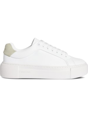 Calvin Klein Beyaz Kadın Sneaker HW0HW02570
