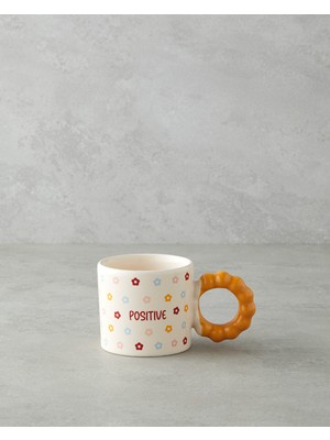 Positive Seramik Kupa 260 ml Renkli