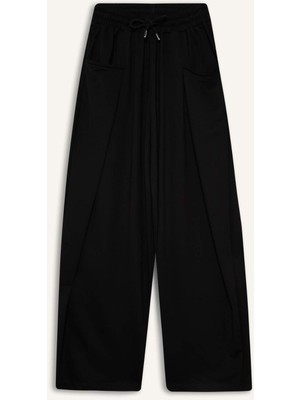 DeFacto Barrel Fit Beli Bağcıklı Geniş Paça Eşofman Altı F8745AX25AU