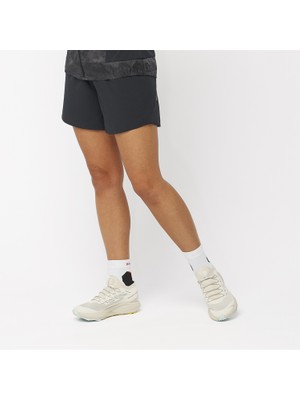 Salomon Cross 5'' Short Kadın Siyah Koşu Şortu