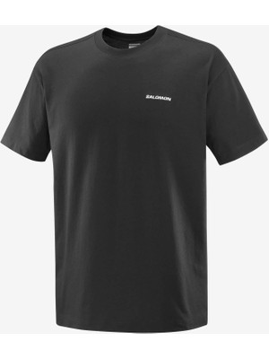 Salomon LC2527200 Logo Rx Tee M Erkek Spor Tişört