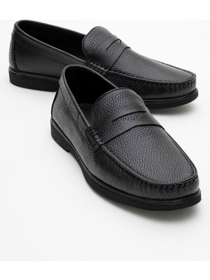 Maximoda Erkek Ayakkabı Hakiki Deri Düz Taban ve Ortopedik Özellikler 4 Mevsim