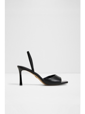 Aldo Andya Sandalet Orta Boy Topuklu Sandalet - Siyah