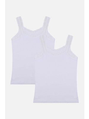 Kadın 2'li Dantel Askılı Atlet