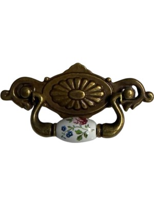 Nobel Sandık Kulp 32 mm Gövde Antik - Paket 5 Li