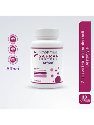 More Than Safran Ekstresi 30 Kapsül