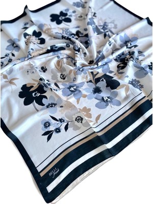 Belli Fresh Nova Eşarp 1011 - 15 Krem Karışık Desen 49754