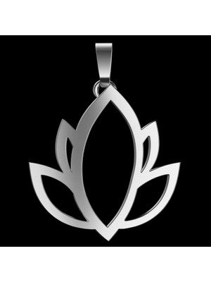TabiTela 925 Ayar gümüş kolye taç yaprağı   SM7766