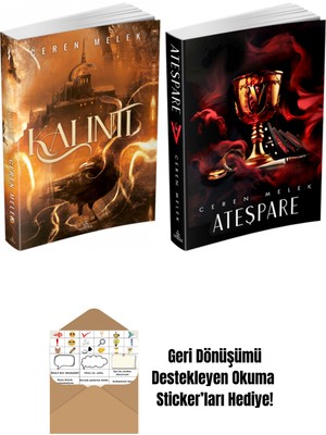 Ceren Melek 2 Kitap Seti + Okuma Sticker'ları