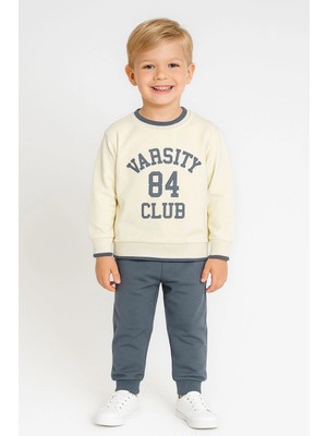 Varsity Clup Baskılı Erkek Bebek Takım 20101