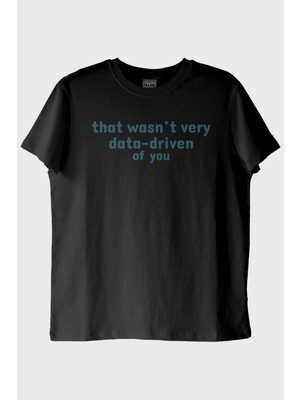 Nuugg Data Driven Siyah Tişört