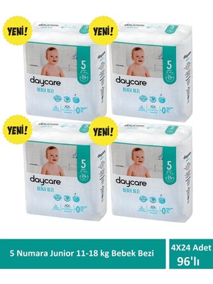 Junior 5 Numara 11-18 kg Bebek Bezi 4X24 96 Adet