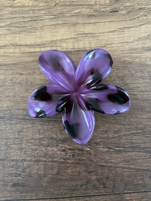 Kadın Kız Çocuk 1 Adet Lotus Çiçeği Mandal Toka Kıskaçlı Toka Renkli Rengarenk