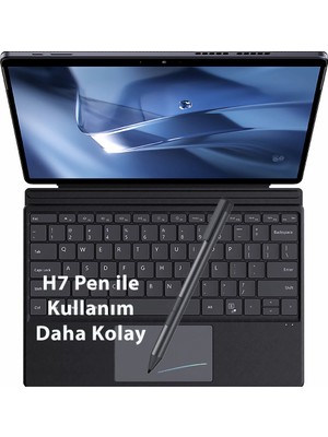Chuwi HI10 Max Intel N150 Cpu 12GB Ram 500GB SSD WIN11PRO 2 In1 13'' Tablet Pc+Klavye+Kalem