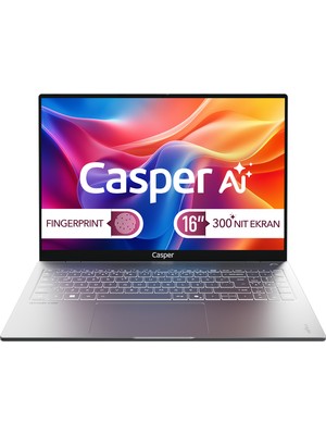 Casper Nirvana S200 Intel Core Ultra 7 255H 32GB DDR5 2TB SSD W11H 16" S200.255H-DX00A-G-F