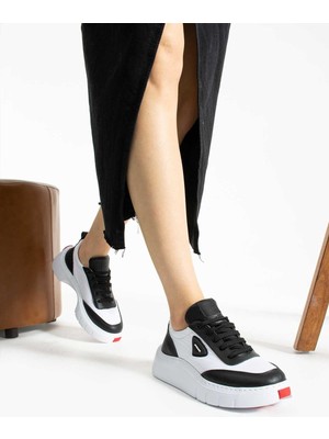 Bestello Bağcıklı Eva Taban Sneaker 331-KLYTIE-01 Kadın Ayakkabı