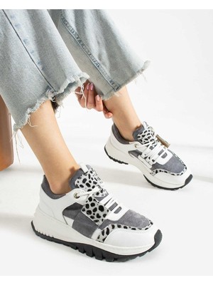 Bestello Bağcıklı Termo Taban Sneaker 331-22630-30 Kadın Ayakkabı