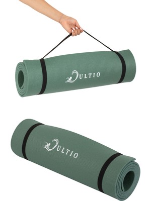 Taşıma Askılı 10 mm Pilates Minderi Kaymaz Taban Yoga Matı Isteğe Bağlı Kamp Matı