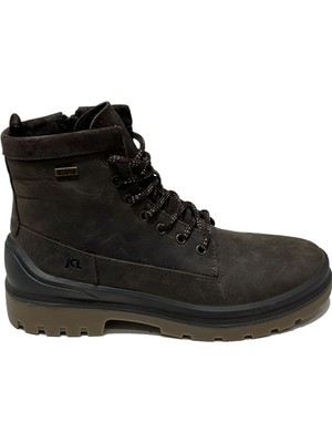 Erkek Bot 18401 30J Jacalu Comford Injedted Mid Dark Brown