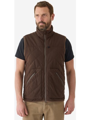 Solognac Erkek Avcı Yeleği - Kahverengi - Avcılık ve Doğa Gözlemi - 500