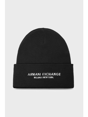 Armani Exchange Logo Işlemeli Bere Erkek Bere XM001637 AF16950 UC001