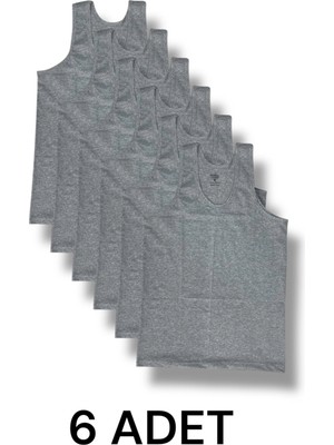 Askılı Erkek Atlet Pamuklu 6'lı Paket