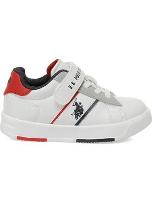 U.s. Polo Assn. Travıs Jr 5pr Beyaz Erkek Çocuk Sneaker