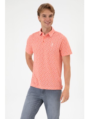 U.s. Polo Assn. Erkek Pembe Tişört 50300385-VR041