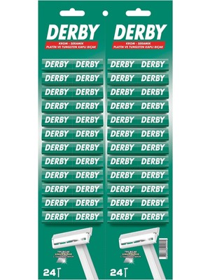 Derby Tek Bıçak Kartela 48'li