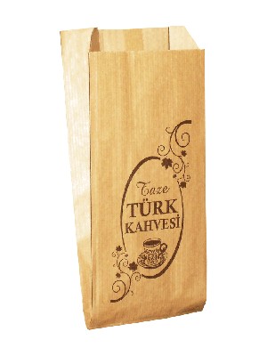 Düz Tabanlı Kahve Kese Kağıdı (100 Gr)