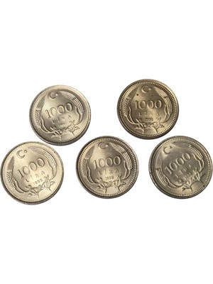 Koleksiyon 1990-91-92-93-94 Çil Koleksiyonluk Bin Lira