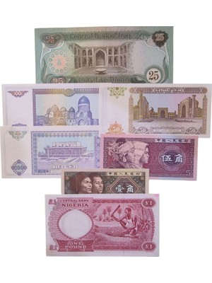 Koleksiyon Karışık Yabancı Paralar Çil
