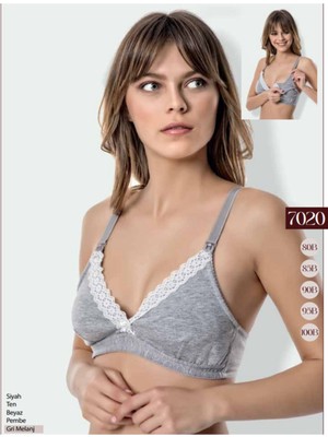 Iç Giyim Godewo Rahat Pamuklu Emzirme Sütyen