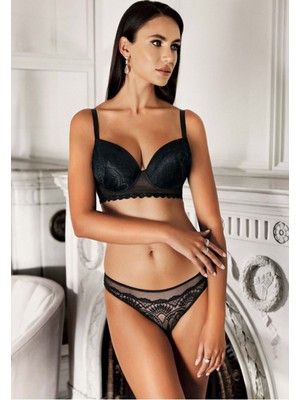 Iç Giyim Newbra Dantelli C Cup Sütyen Slip Külot Takım