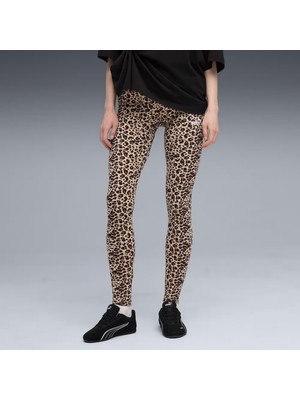 Puma Essentials Animal Print Kadın Tayt