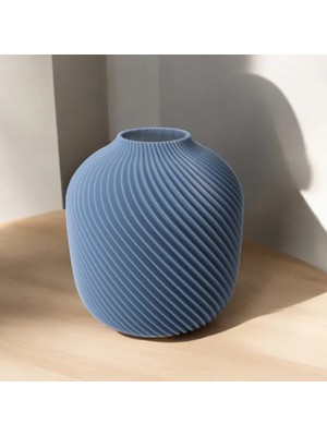 Modern Spiral Tasarım Vazo Ev Dekorasyonu