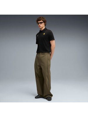 Puma Scuderıa Ferrarı Sportswear Erkek Polo 2XL Cloudspun Kumaş ile Normal Uyum ve Yüksek Performans