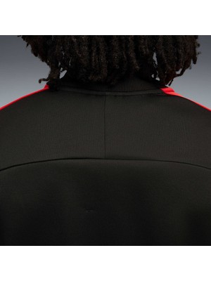 Puma Ferrari MT7 Track Jacket Siyah Erkek Fermuarlı Sweatshirt