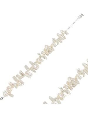 Doğal Çubuk Barok Inci Bileklik