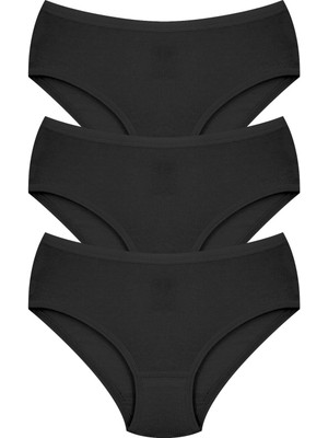 Öts Kız Çocuk Külot 3'lü (%96 Pamuk - %4 Elastan)