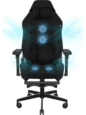 Exvega Pandora Air Soğutmalı Oyuncu Koltuğu Siyah