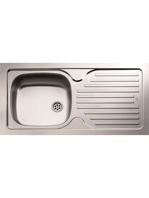 Teka Infant Ob Mikro Keten Dokulu Tek Gözlü Sağ Damlalıklı Eviye (TEKA.40109725)