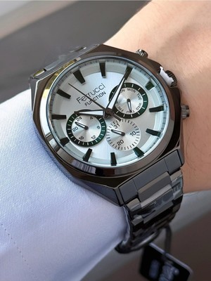 Erkek Fonksiyonları Aktif Metal Kordon Kol Saati