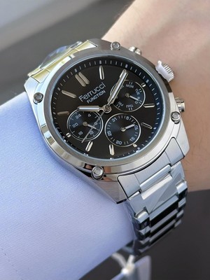 Erkek Fonksiyonları Aktif Metal Kordon Kol Saati