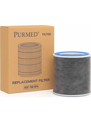 Purmed Shark Neverchange5 Clean Sense Iq Hava Temizleyicisi Uyumlu Hepa Filtre - HP150 Serisi